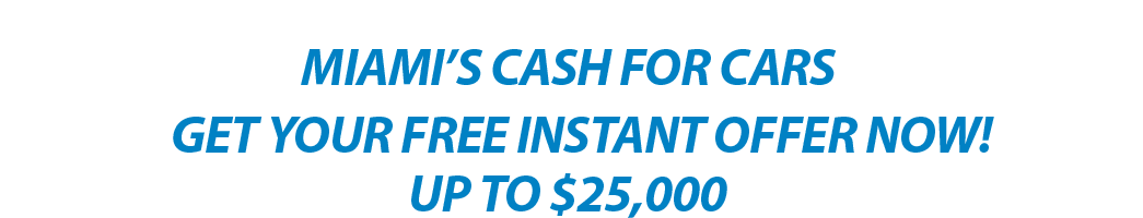 Cash For Junk Cars Miami, FL heder